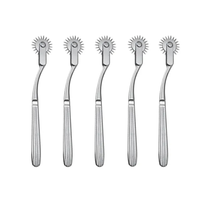 Marteau à percussion en acier inoxydable médical professionnel Pinwheel Diagnostic Reflex Hammer
