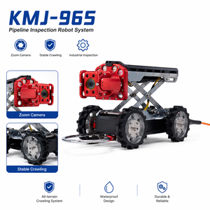 Kmj Kmj Kmj-965 Bibo Sewer Inspection Robot <b>Cctv</b> Pipe Crawler with Ip68 Rating and Metal Construction for Municipal Drainage - Product Image 5