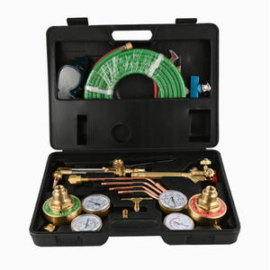 Kit de Sopletes de Soldadura Multiusos de Alta Resistencia Estándar Americano, Incluye Manómetro de Oxígeno y Manómetro de Acetileno para Soldadura y Corte - Product Image 2