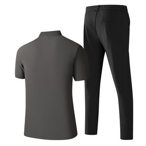 2025 nuevo traje deportivo y de ocio para hombres de verano es de secado rápido, fresco, cómodo, transpirable y de moda todos los días. - Product Image 2