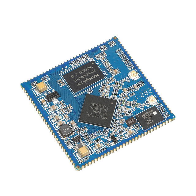 High Performance Openwrt WiFi Module Embedded Router Board With MT7620A CPU 2.4GHz 300Mbps Wireless DDR2 Memory