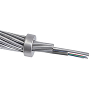 Câble aérien en fibre optique OPGW avec tube en acier inoxydable et fil de terre composite optique de l'usine Shenguan