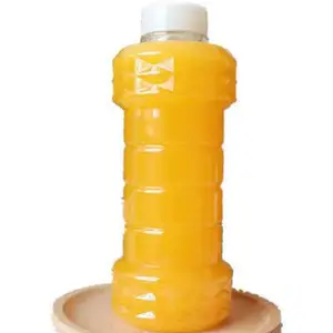 500毫升/16盎司创意哑铃形健身房重量水瓶带盖运动杠铃果汁饮料容器波霸茶包装