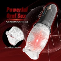 Elektrischer Taschenmasturbator für Männer mit Automatischem Rotations- und Vibrationssystem, 5 Rotationsmodi und 10 Vibrationsmustern, Sexspielzeug