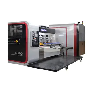 Máquina de corte e vinco de papel flexográfica para impressão automática