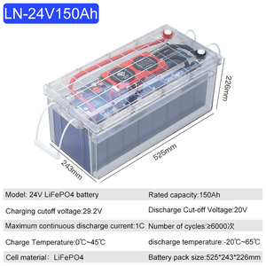 Batterie au lithium-ion personnalisée AGV Lifepo4 280ah 24v 60v, batterie Lifepo4 LFP 120ah 12v 100ah 200AH pour camping-car, bateau marin, système solaire - Product Image 3