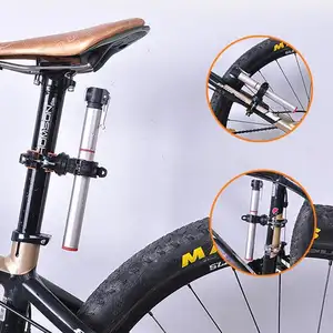 360 도 사이클링 클립 클램프 회전 자전거 손전등 토치 마운트 LED 헤드 프론트 라이트 홀더 클립 자전거 액세서리