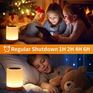Lampe de chevet moderne et créative à commande tactile pour PC, avec batterie rechargeable, lumière LED de nuit pour bureau et utilisation en extérieur - Product Image 6