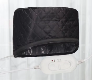 Vaporizador de Cabello para Cabello Natural de Uso Doméstico, Gorro Térmico de Vapor para Acondicionamiento Profundo del Cabello Negro con 10 Niveles de Calor, Gorro de Cuidado Capilar - Product Image 4
