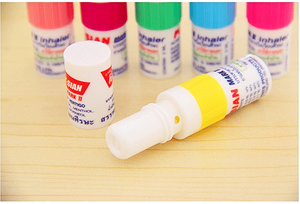 แท่งจมูกร้อนของไทยรสมิ้นท์เย็น6ชิ้น/เม็ด2มล. เครื่องพ่นจมูกน้ำมันสองชั้นสำหรับ eveyone - Product Image 5