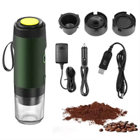 Mini machine à café électrique intelligente portable pour capsules et expresso, compatible avec les grains de café
