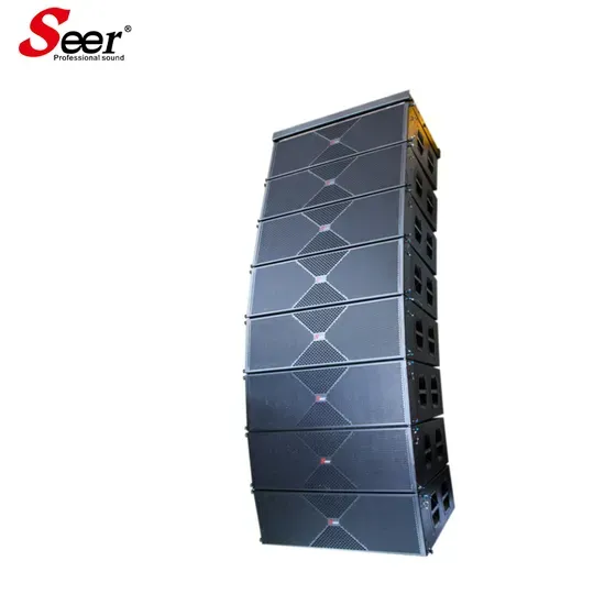 Seer SLA-212 Three Way Passive Line Array Speaker Dual 12" Professional Outdoor Stage Concert Loudspeaker 40Hz-18kHz 139dB Max