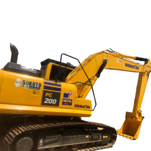 Excavadora Komatsu PC200 Usada, Modelo 2023, Peso Operativo de 20t, Capacidad de Cucharón de 0.8m, Bomba Hidráulica, Motor, Caja de Cambios, Precio Bajo - Product Image 1