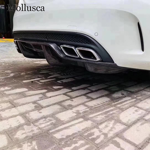 สำหรับ C-Class W205 4 ประตู สไตล์ PSM คาร์บอนไฟเบอร์  ลิ้นกันชนหลัง  ดิฟฟิวเซอร์หลัง  รุ่นปี 2015-2021 - Product Image 6