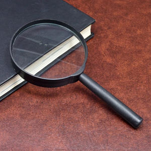 Lupa de mano Jia Shi Le, lente de cristal de 90 mm para leer libros y periódicos - Product Image 1