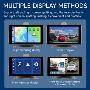 Cámara DVR Universal de 7 Pulgadas para Auto con Android Auto Inalámbrico, CarPlay, WiFi, AUX, Radio FM, Cámara de Retroceso y Grabador de Video - Product Image 3