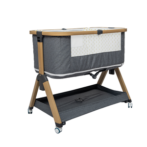 Cuna Portátil Multifuncional Moderna para Bebés, Uso Doméstico y Hospitalario, Incluye Cuna, Cama para Dormir al Aire Libre y Vibrador de Cama - Product Image 2