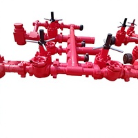 Manifold à Robinet à Embout de 3 1/8 Pouces de Bonne Qualité API 6A avec Extrémité Union pour le Contrôle du Débit dans les champs pétrolifères