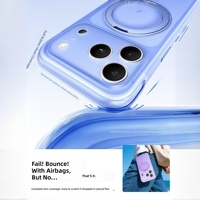 Coque antichoc intégrale pivotante avec support magnétique et airbag pour iPhone 18 17 Pro Max