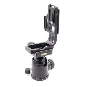 Plaque de fixation rapide Nikon D800 D810 en aluminium en forme de L avec niveau à bulle pour trépied, pour appareil photo numérique, usage professionnel - Product Image 2