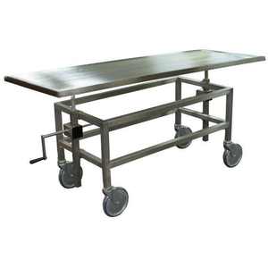 รถเก็บศพรถเข็นอุปกรณ์เก็บศพสแตนเลส - Product Image 5