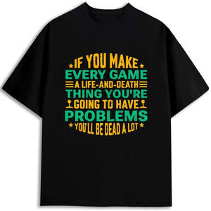 Camiseta de Algodón para Hombre, 180 g/m², Manga Corta, Estampada con Patrón, Tela Jersey Ecológica, Diseño de Serigrafía - Product Image 1