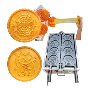 Máquina comercial para pasteles con forma de Animal, moneda de gofres, queso, fabricante de pan, sartenes personalizadas talladas por máquina de moldes CNC