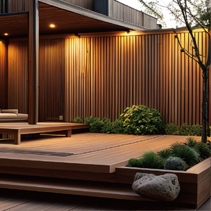 Không thấm nước và chống cháy trong kích cỡ khác nhau ngoài trời WPC decking Composite decking sàn sàn - Product Image 4