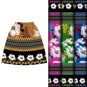 Factory Directly Sales Custom New Design Big Floral Plant-Printed <strong>Fabric</strong> for Guam Marshallese Skirt - Product Image 1