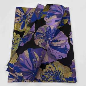 Vente chaude : Turban africain Sego Gele, foulard <span class=keywords><strong>Aso</strong></span> Oke, turban nigérian Ipele uni jaune et bleu royal pour AsoOke - Product Image 4