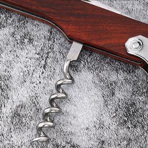 Abridor de Botellas de Vino y Cerveza Multifuncional de Madera Personalizado XDH1927 con Grabado Láser de Logotipo - Product Image 5