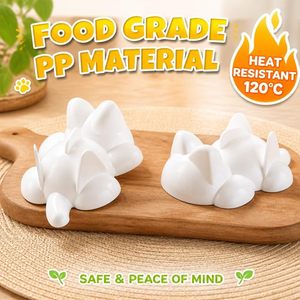 Moule à onigiri en forme de chat mignon, en plastique alimentaire, idéal pour les boulettes de riz, la préparation de musubi et de nigiri <span class=keywords><strong>sushi</strong></span> pour les enfants - Product Image 4