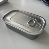 311 #125g thon vide Sardine poisson thon boîte de conserve pour emballage alimentaire