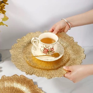 Platos Redondos de Plástico de Lujo para Catering, Vajilla de Alta Calidad para Hoteles y Bodas, Origen China, para Buffet - Product Image 3
