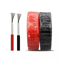 PV1-F 2,5mm² 4mm² 6mm² 10mm² XLPO XLPE Isoliertes Verzinntes Kupfer Solarkabel Photovoltaik-Kabel Solar-DC-Panel-Stromkabel