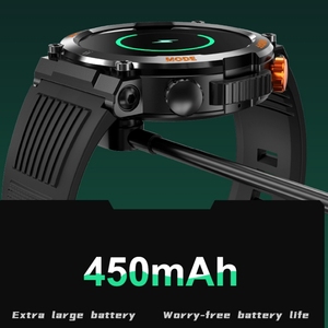 2026 New Arrival HT17 <b>Smart</b> Watch With Floodlight Flashlight Outdoor Watch Bluetooth <b>Phone</b> Call Waterproof Sports for Man - Product Image 5