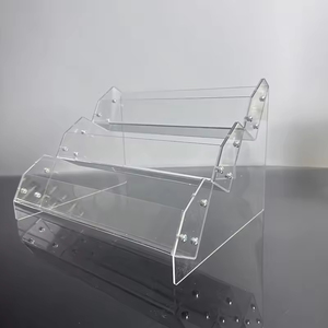 ชั้นวางลิปสติกอะคริลิคแบบปรับได้ทันสมัย เป็นมิตรกับสิ่งแวดล้อม พร้อมชั้นวางสำหรับวางบนโต๊ะ <span class=keywords><strong>ร้าน</strong></span>ค้า และไลฟ์สด - Product Image 2