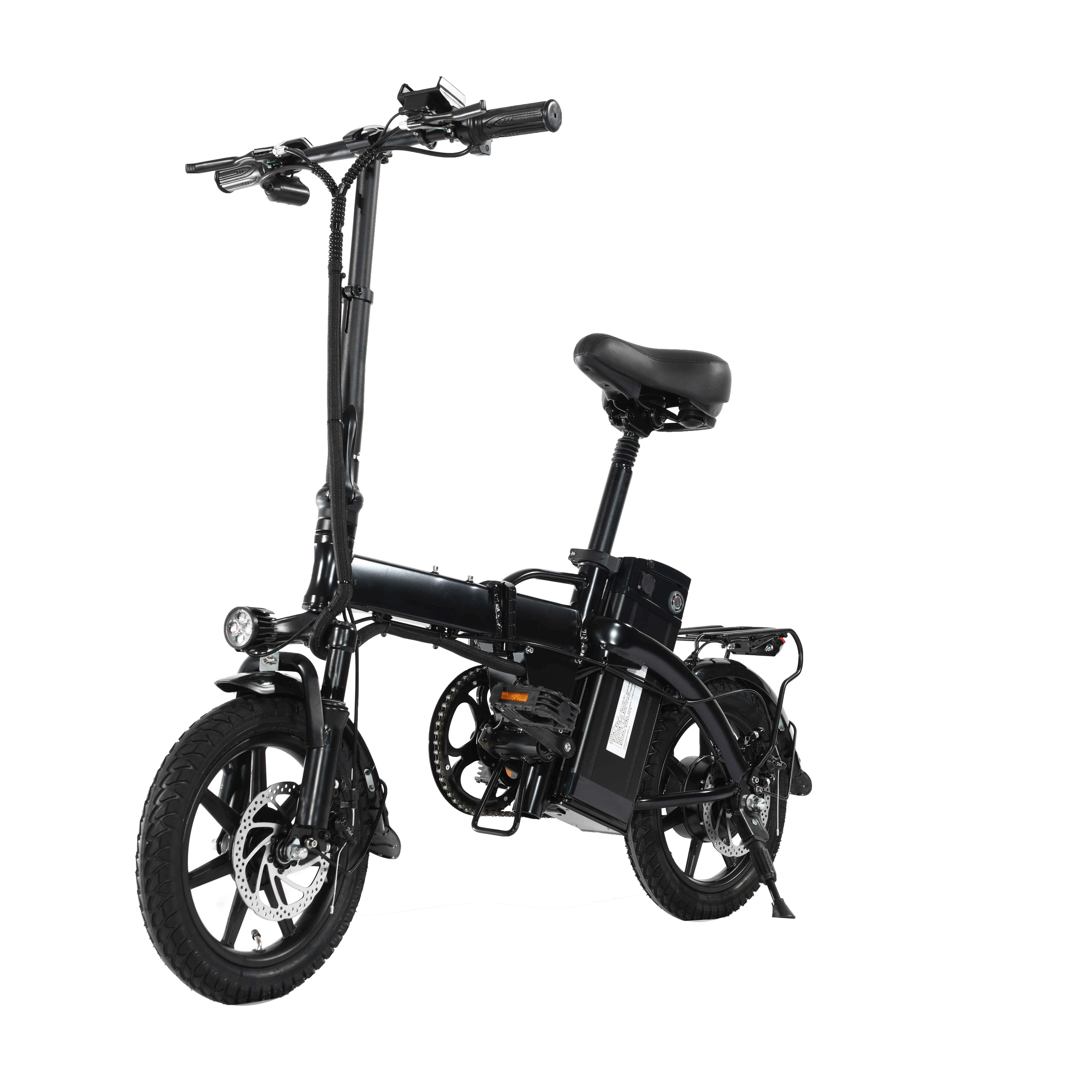 Горячая Распродажа OEM Складная bicicleta electrica 36V 350W упражнения, фара для электровелосипеда в Электрический цикл/20 дюймов складной