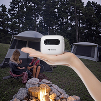 Q8 proyektor saku Mini Android 9.0 RAM 2 GB baterai tanam 5G Wi-Fi untuk Bluetooth pendek melempar 4K untuk hadiah film luar ruangan