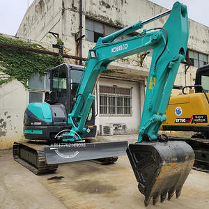 รถขุดขนาดเล็ก Kobelco SK60 SK55 SK75 มือสองจากญี่ปุ่น น้ำหนัก 5.5 ตัน คุณภาพดี ราคาถูก พร้อมยางรอง  มี Kobelco 60 ให้เลือก - Product Image 1