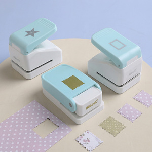 Pemotong Kertas Stempel Persegi Panjang, Alat Kerajinan Stempel, Pembuat Lubang Kartu Persegi, Pembuat Lubang Label, Alat Pembuat Lubang Stempel - Product Image 1