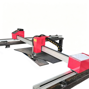 เครื่องตัดวัสดุด้วยน้ำ CNC แบบโครงเหล็กอลูมิเนียม เครื่องตัดพลาสม่า CNC สำหรับเหล็ก - Product Image 1