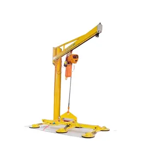 SOVE 300kg 400kg 500kg Secure Strong-attraction Sheet Metal Glass Wood Vacuum Lifter Panel Vacuum suction cup Lifter