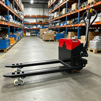 Transpalette Électrique Autopropulsé 3000 kg, Batterie 48V32Ah, pour Quai de Chargement, Certifié QMIGA CE