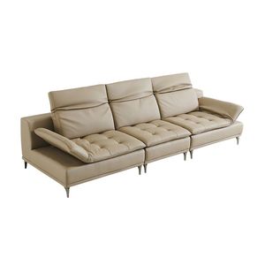 2026 New Cream Style Fabric <b>Sofa</b> <b>Modern</b> Minimalist Nordic Couch for Small Living Room Apartment - Product Image 1