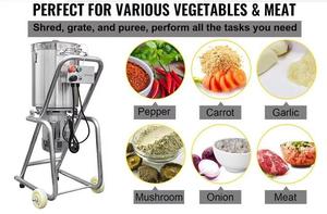 Máquina pulverizadora de alimentos picadora de carne y verduras Industrial comercial con Motor de núcleo para fruta de repollo de zanahoria - Product Image 2