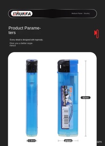 Encendedor Eléctrico Desechable de Plástico para Cigarrillos, Encendedor de <span class=keywords><strong>Gas</strong></span>, Venta al por Mayor de Fábrica, Korek Api, Akmak - Product Image 2