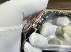 Montre de luxe Signature 40 mm, cadran rouge, bracelet en acier inoxydable 904L, style classique pour homme - Product Image 6