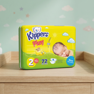 Pañales Desechables para Bebé Kippers Talla 2, Suaves, Transpirables, Alta Absorbencia, Paquete de 72 Unidades para Venta al Por Mayor - Product Image 3