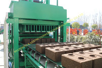 Machine à blocs d'argile manuelle KQS1-45 Machine à briques à blocs à emboîtement Eco Briques d'argile faisant des machines